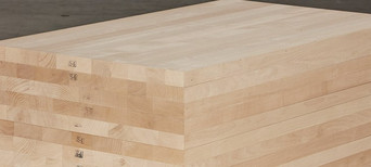 dreifach geschichtetes verleimtes Holz